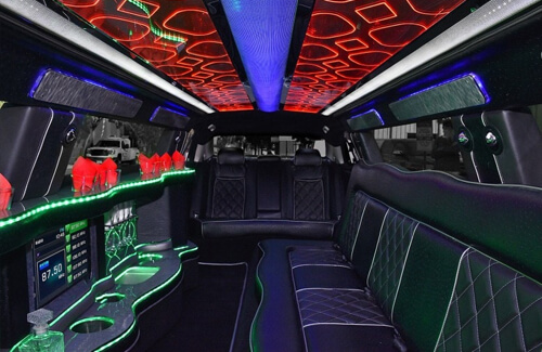 A Seattle Limousine Interior